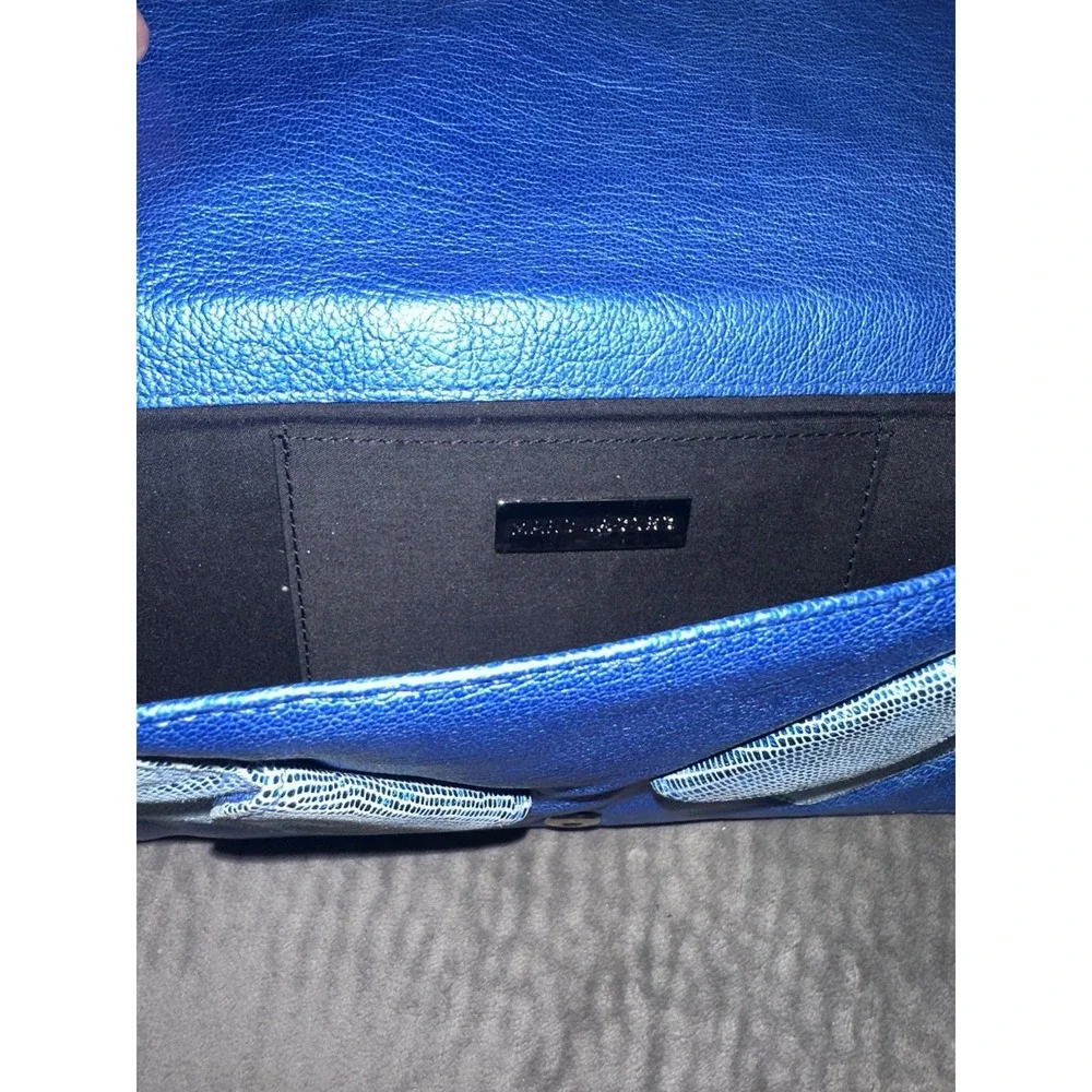Vintage  Marc‎ Jacobs Heart Clutch Blue Wallet Purse